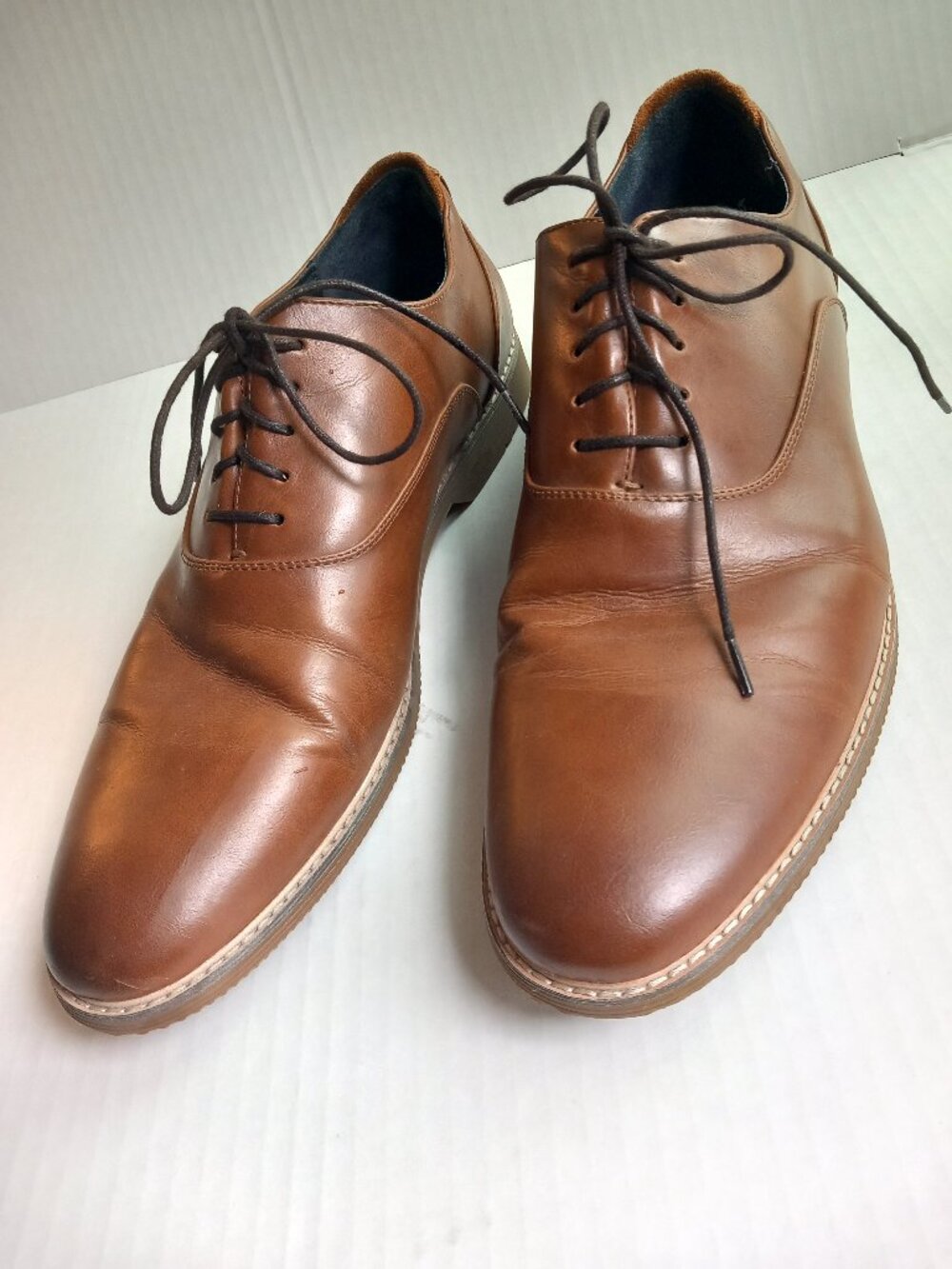Steve Madden Tan Nunan Men's Dress Shoes - size 12